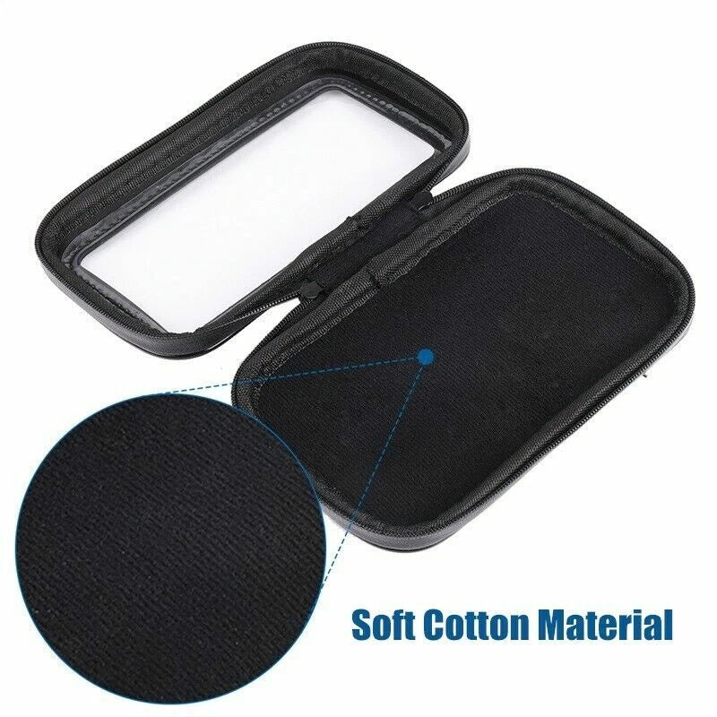 Waterproof Handlebar Mount Case for Bicycle Motorcycle Mobile Phone