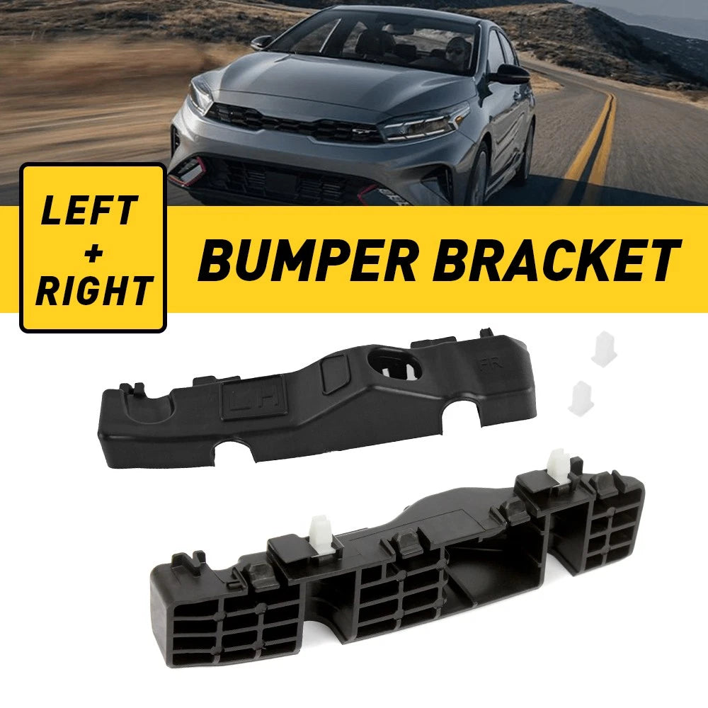Pair Front Bumper Bracket for Kia Forte (2019–2022) Left & Right