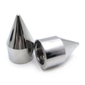 Set of 2 Chrome Handle Bar Ends for Yamaha YZF600 (1997–2006) / FRZ600 (1989–1999)
