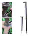 Pry Bar and Nail Puller for Professional Use (2X)