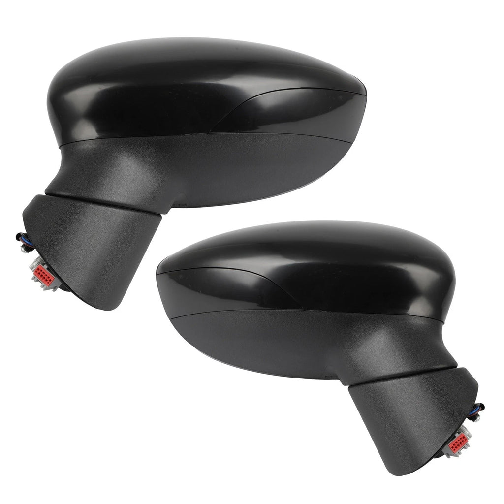 Set of 2 Door Mirrors for Ford Fiesta (2011–2016) Power