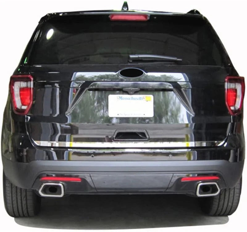 1pc. Luxury FX Stainless Steel 1 1/4' Rear Deck Trim for 2016-2019 Ford Explorer