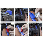 Red Steering Wheel Paddle Shifter Extensions for Audi A3 A4 A5 Q3 Q5 Q7 Q8
