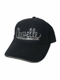 Chevrolet Chevelle Hat Cap Black with Liquid Metal Logo Emblem (1966–1970)