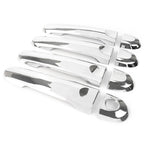 Chrome Door Handle Cover Trim for Nissan Sunny Versa (2014–2016)