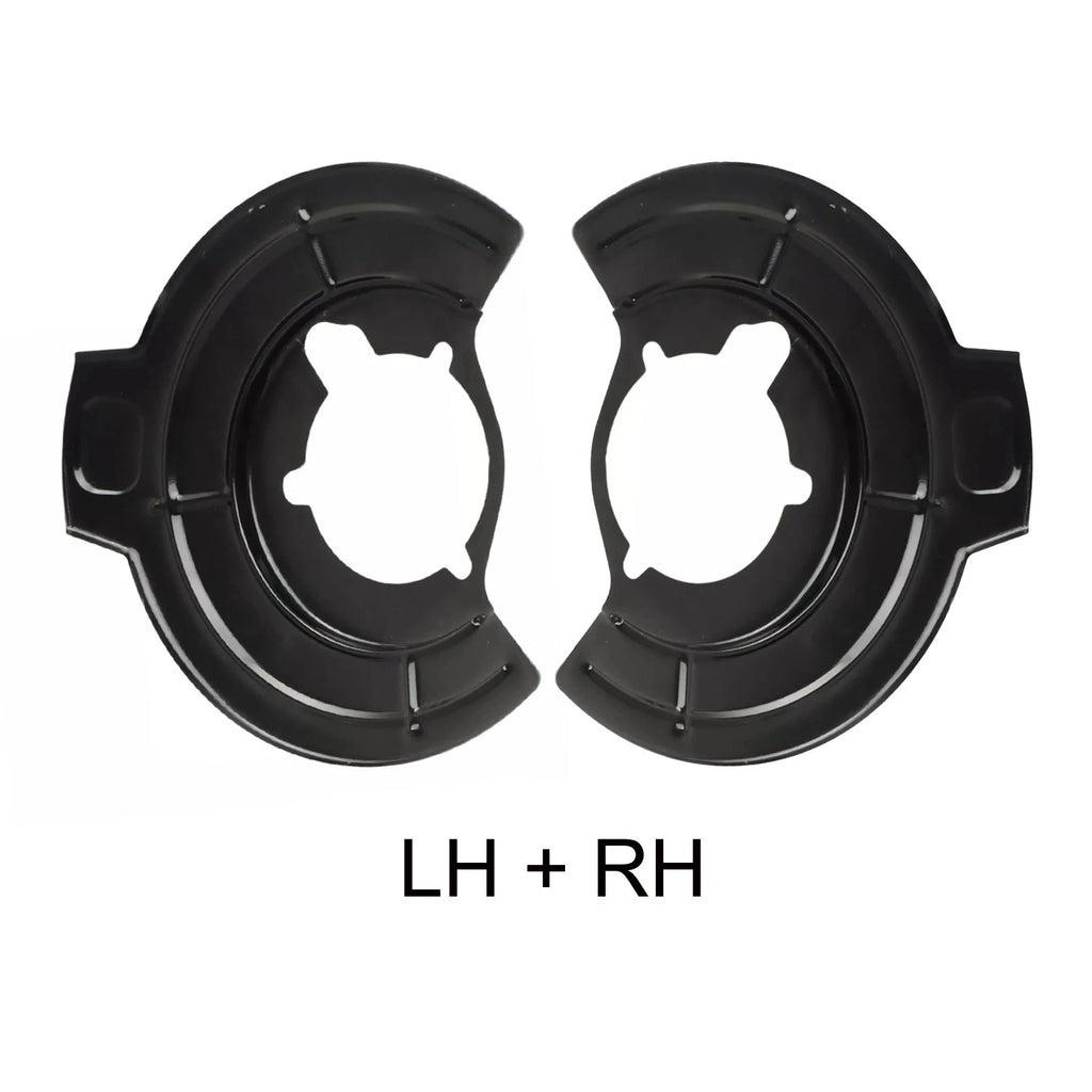 2 Piece Front Brake Disc Backing Plate Set for Jeep Wrangler JK (2007)