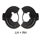 2 Piece Front Brake Disc Backing Plate Set for Jeep Wrangler JK (2007)