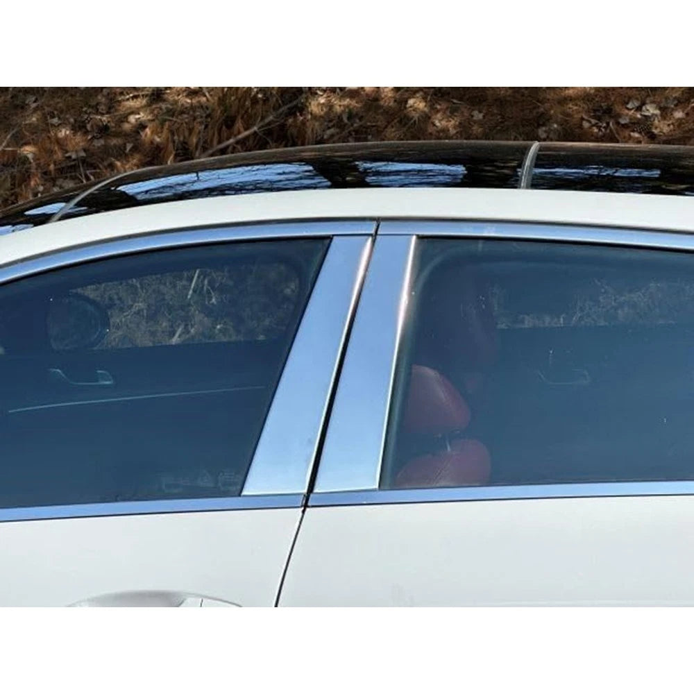 4pc. Luxury FX Side Pillar Post Trim for 2021-2024 Kia K5 - LUXFX4255