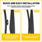 Rear Windshield Wiper Blade for BMW X5 F15 F85 (2013–2018) #61627161029