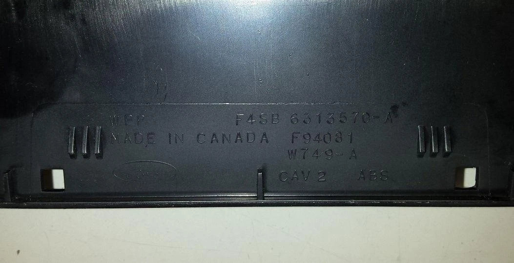Dash Cubby Insert with Pad for Ford Thunderbird Cougar (1994–1997)