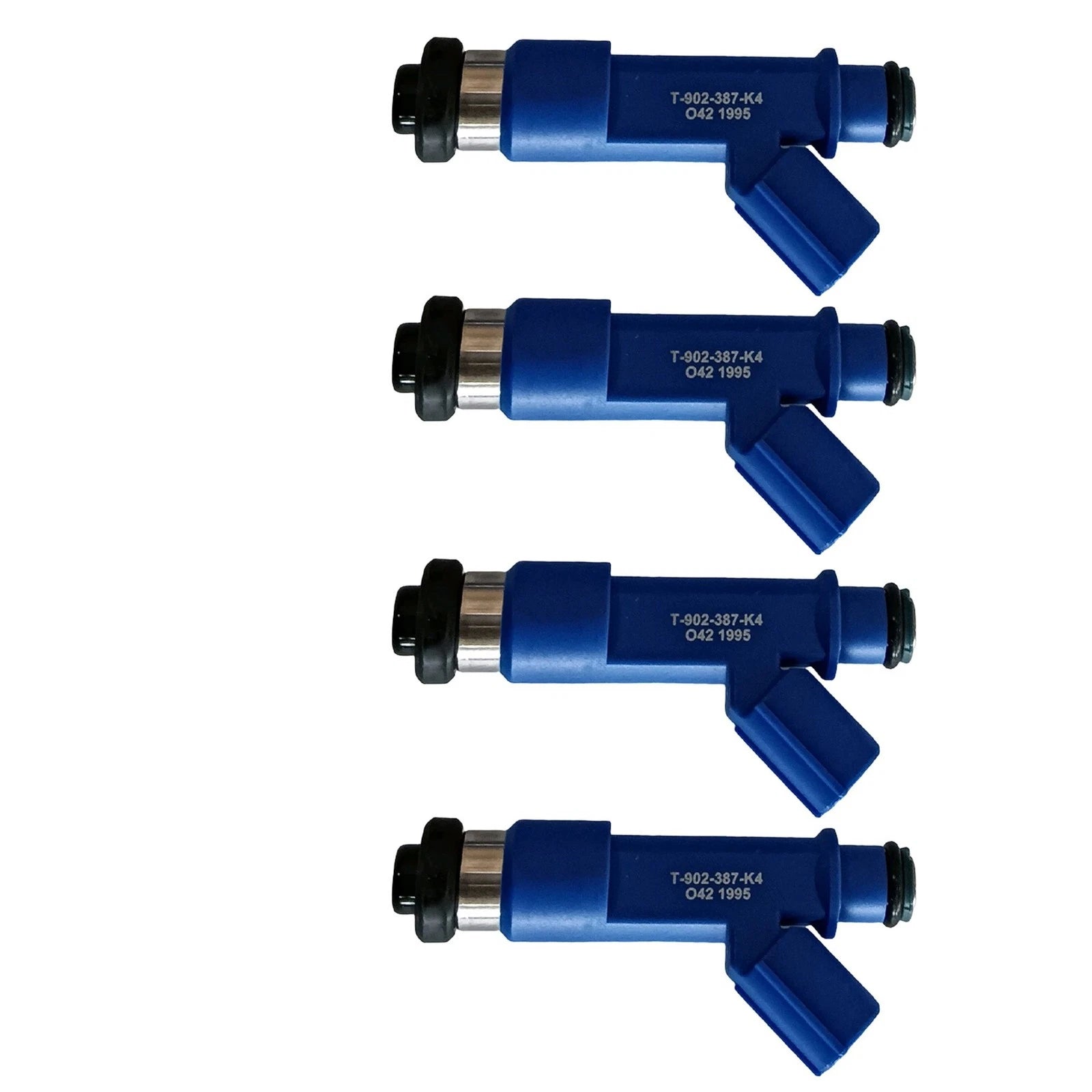 Set of 4 Fuel Injectors for Toyota Yaris L4 1.5L (2007–2018)