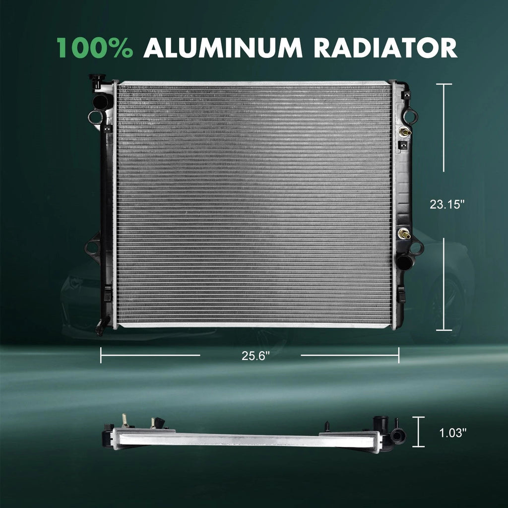 Radiator for Toyota 4Runner Lexus GX470 (2003–2009)