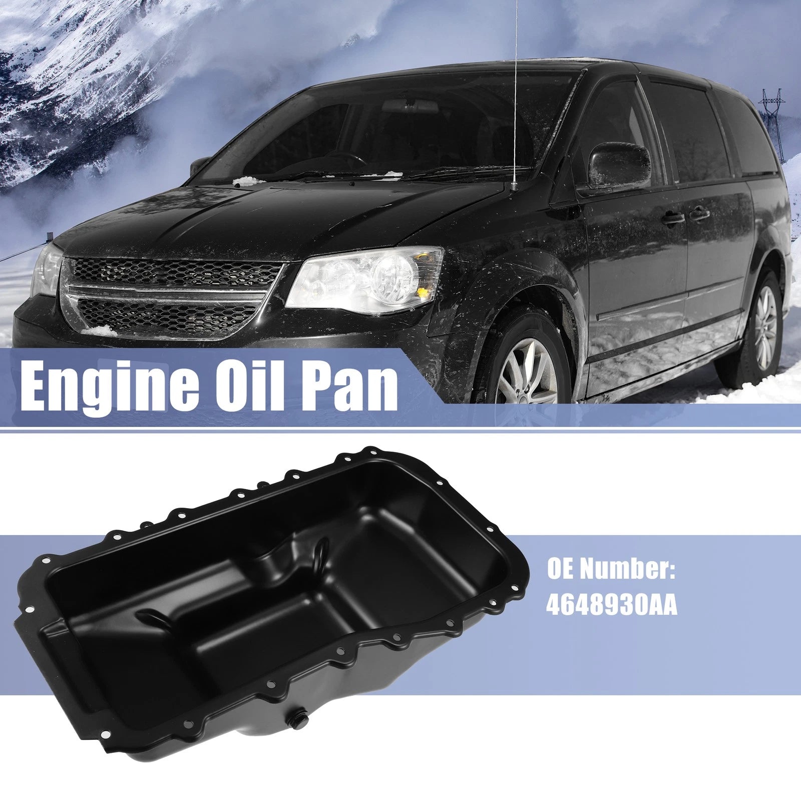 Engine Oil Pan Replacement No. 4648930AA for Dodge Grand Caravan (2001–2010)