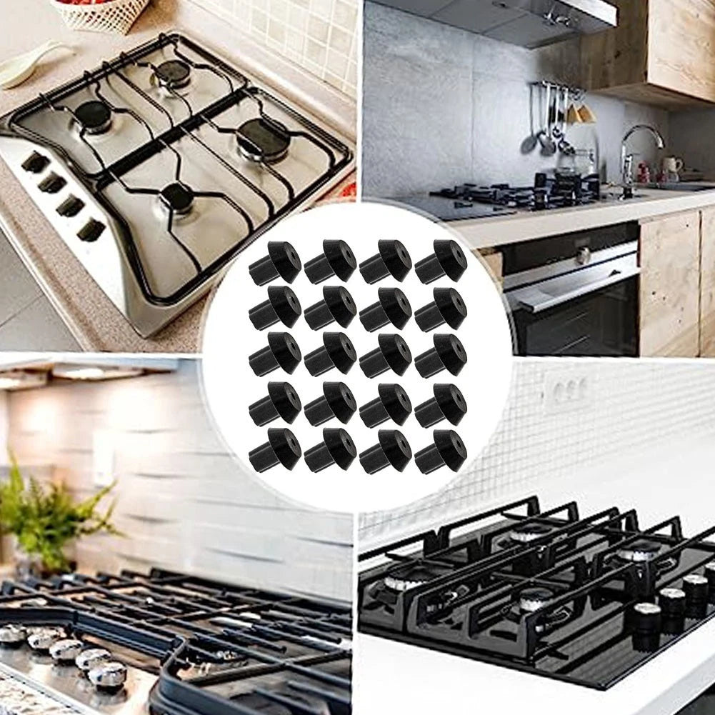 Gas Stove Heat-Resistant Bumpers for DVGSU101 (Compatible)