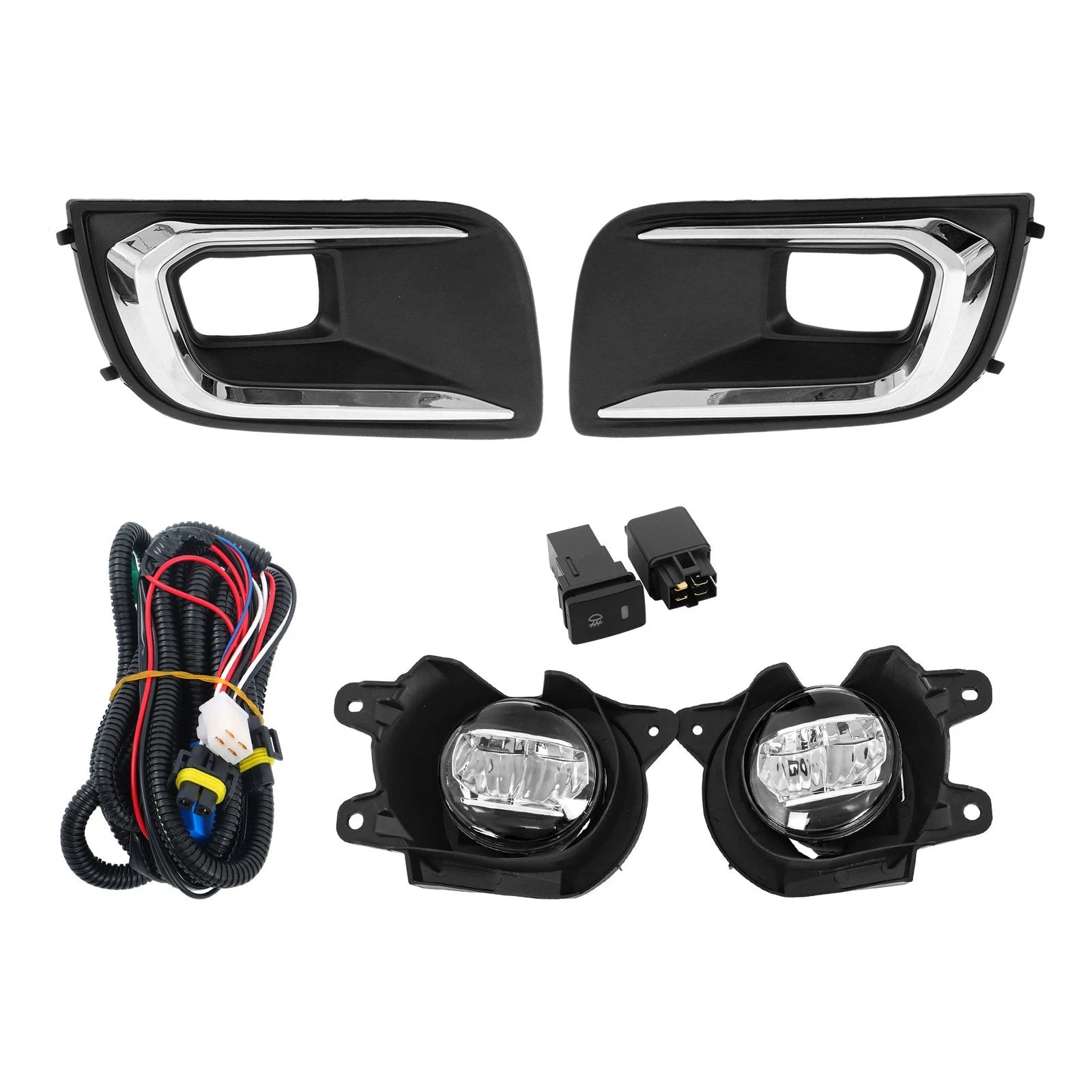 2X LED Fog Lights for Toyota Sequoia (2018–2022)
