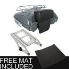 Trunk Pad Mount Rack for Harley Electra Glide (2014–2026) Gunship Gray