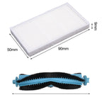 Main Brush, Side Brush, Filter, Mop Cloth Bundle for Ultenic D10 (2021–2023)