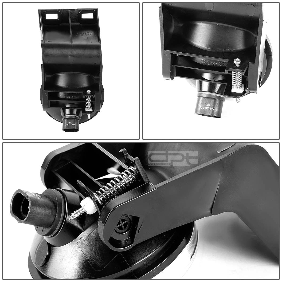 Set of 2 Fog Lights for Dodge Ram 1500-3500 (1994–2002) - Crystal Clear Lens