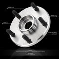 Set of 2 Wheel Bearings & Hubs for Lexus RX300, Toyota Camry Solara (1992–2003)