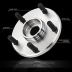 Set of 2 Wheel Bearings & Hubs for Lexus RX300, Toyota Camry Solara (1992–2003)