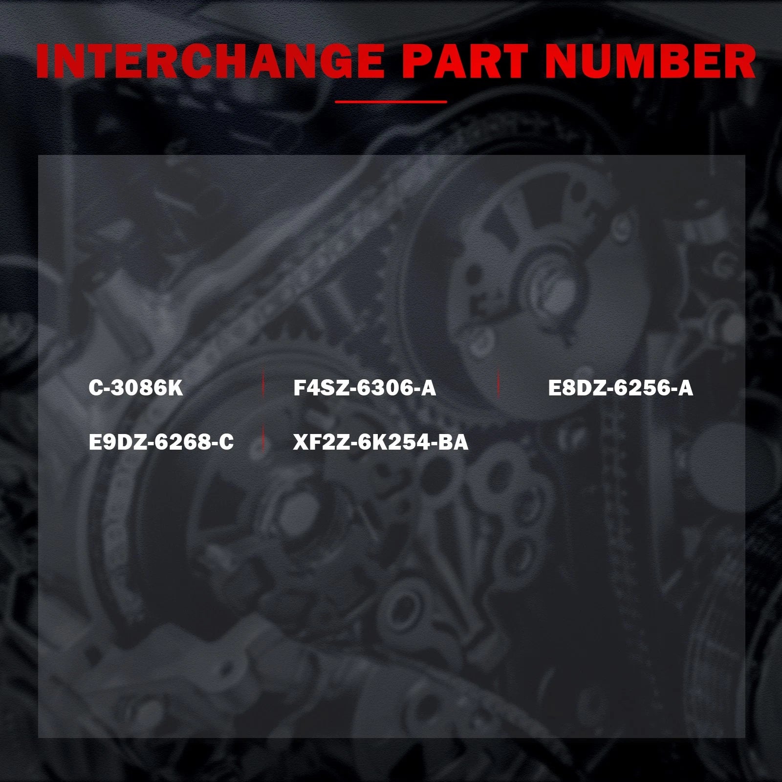 Timing Chain Kit for Ford F-150 Mustang Taurus Mercury (1990-2008)