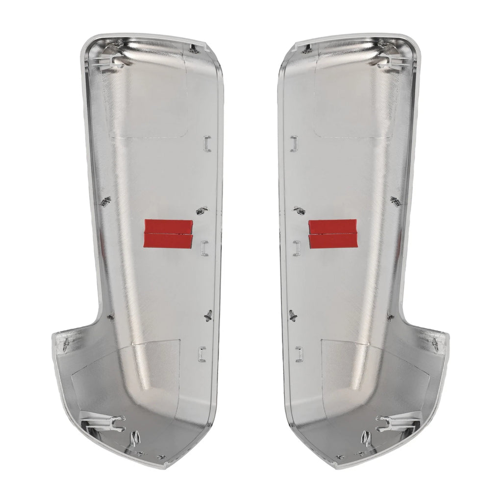 Chrome Replacement Mirror Covers for Chevy Silverado/GMC Sierra 1500 (2025)
