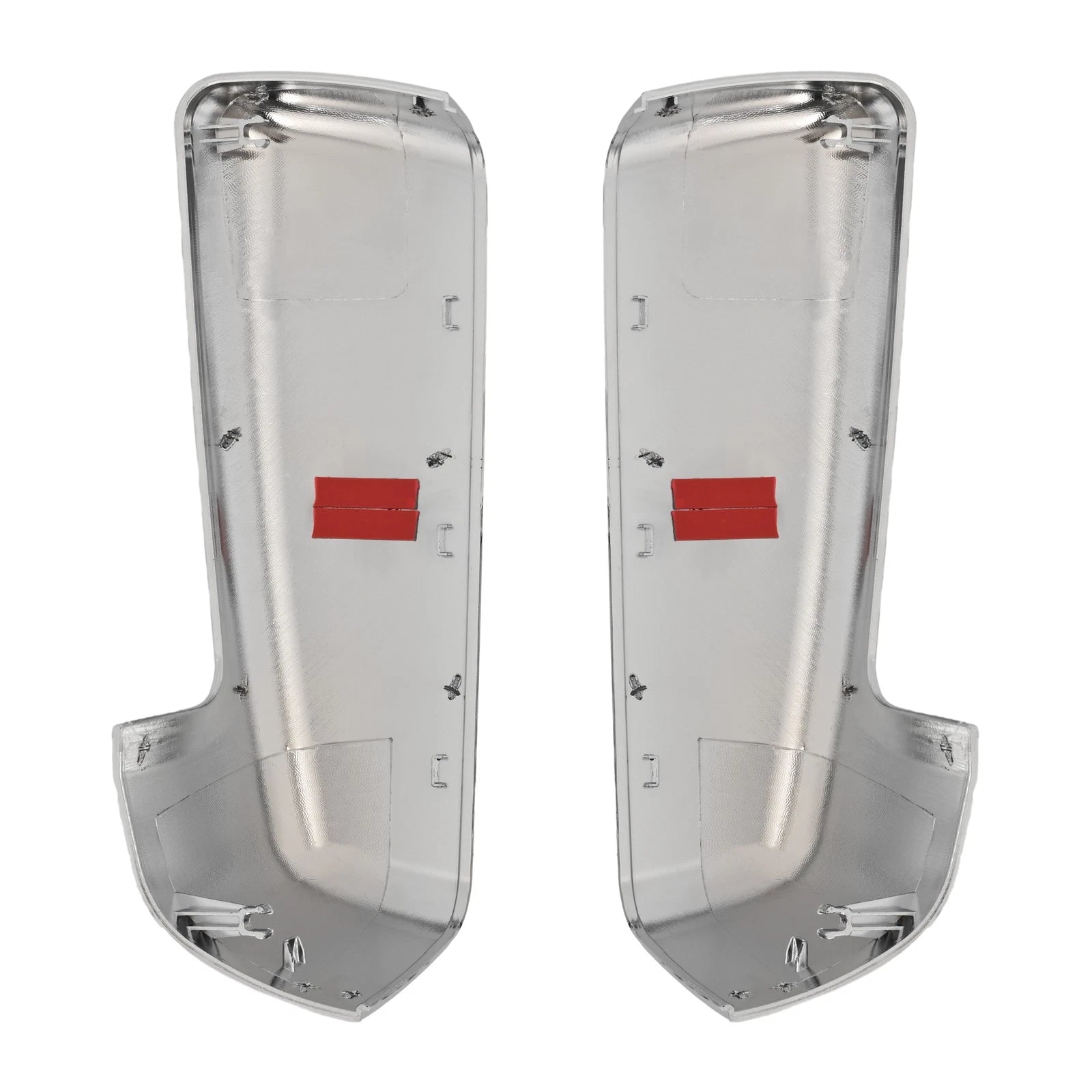 Chrome Replacement Mirror Covers for Chevy Silverado/GMC Sierra 1500 (2025)