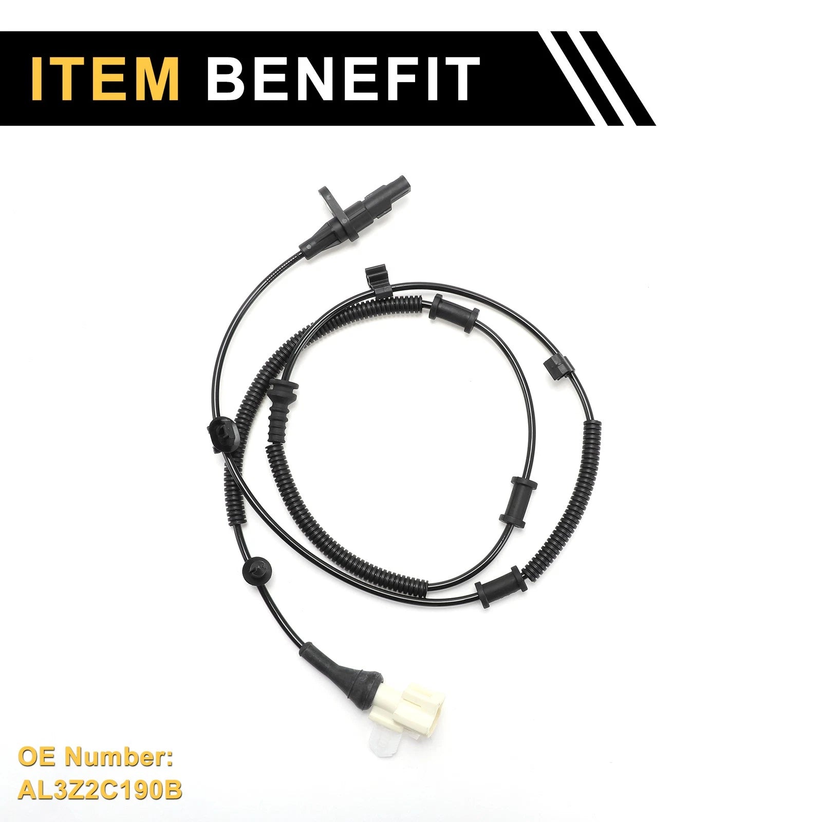 ABS Wheel Speed Sensor No.AL3Z2C190B for Ford F-150 (2010) Rear Left