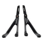Black Rear Passenger Footrests Pegs for Honda CBR1000RR (2008-2016)