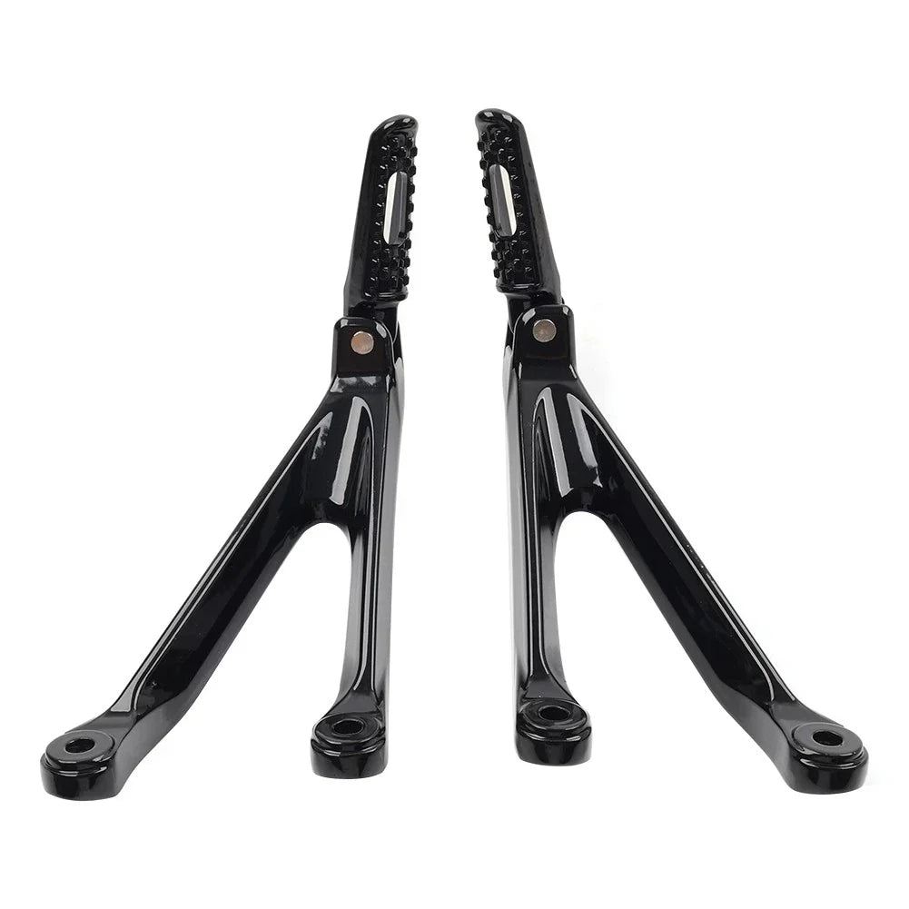 Black Rear Passenger Footrests Pegs for Honda CBR1000RR (2008-2016)