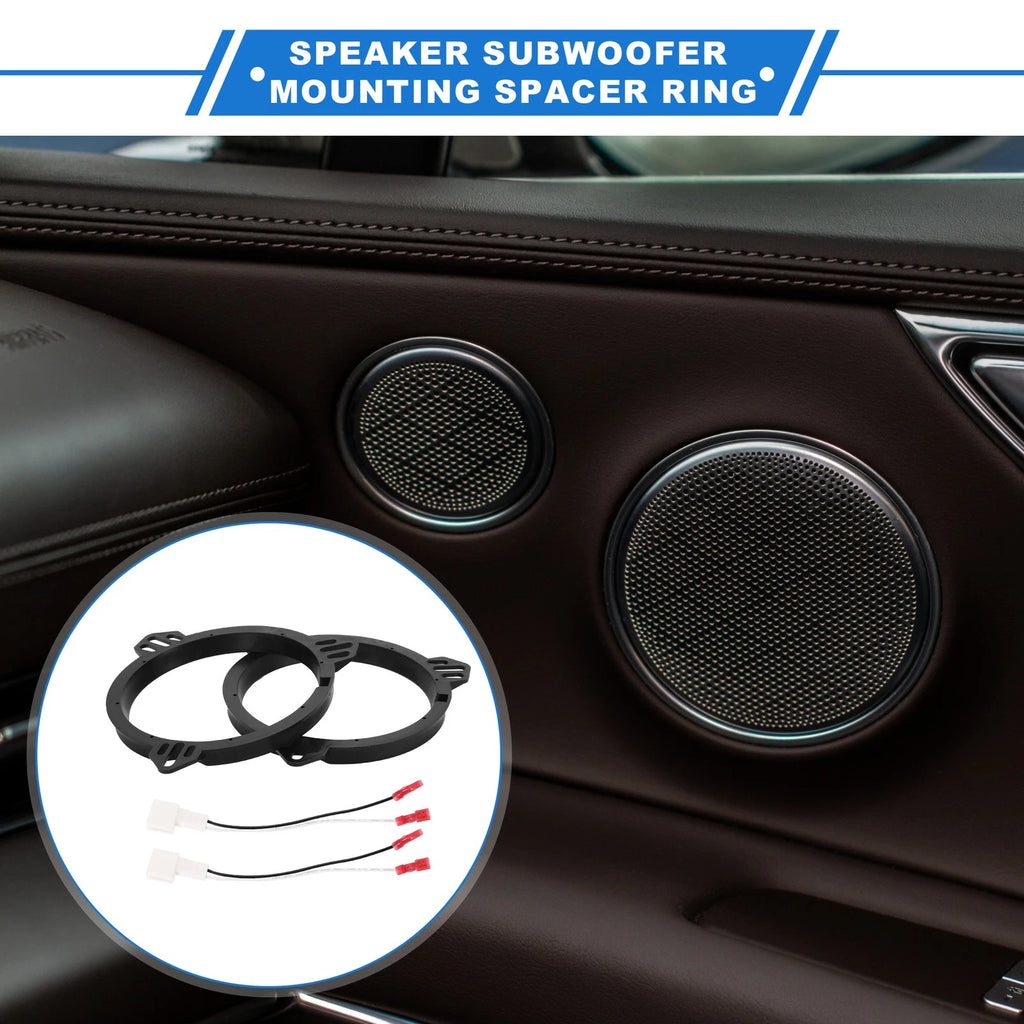Set of 2 Speaker Spacer Rings for Scion TC (2005–2010) 6.5''