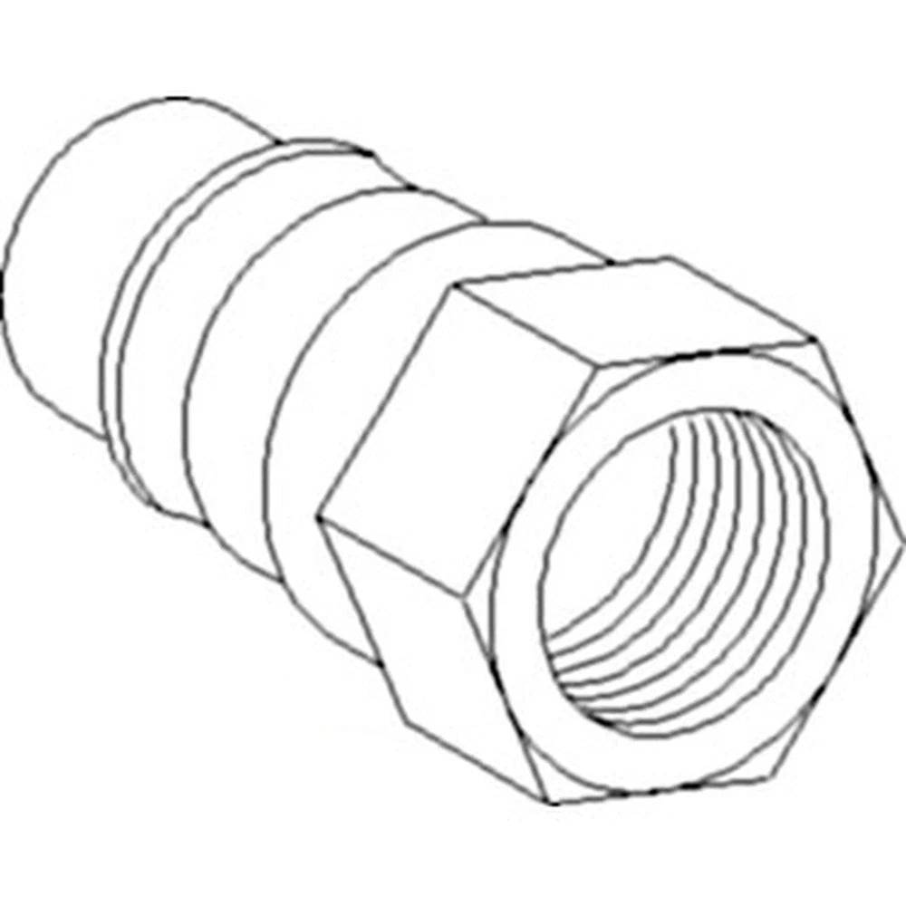 Hydraulic Male Coupler for B2100 B2400 B2410 B2630 B2710 B2910 B3030 B7300 (No Years)