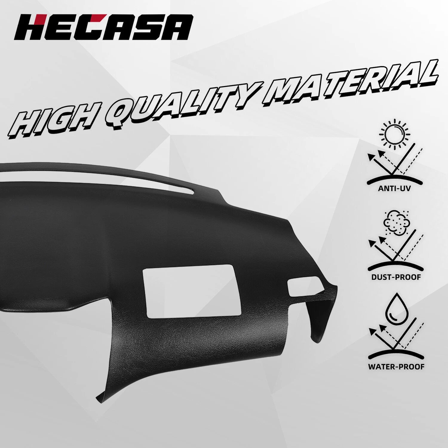 Molded Dash Cover Overlay Pad for Lexus RX330 RX350 RX400H (2004–2009)