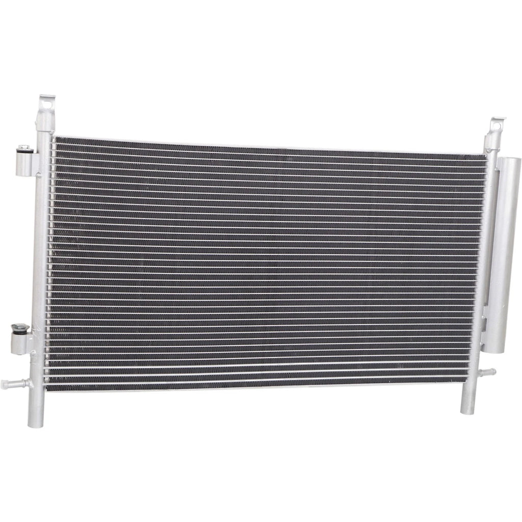 AC condenser for Chevrolet Camaro (2010–2011) with receiver drier, oil cooler