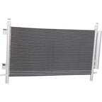 AC condenser for Chevrolet Camaro (2010–2011) with receiver drier, oil cooler