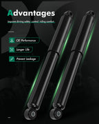Rear Shocks Struts for Toyota Tacoma (1995–2004)