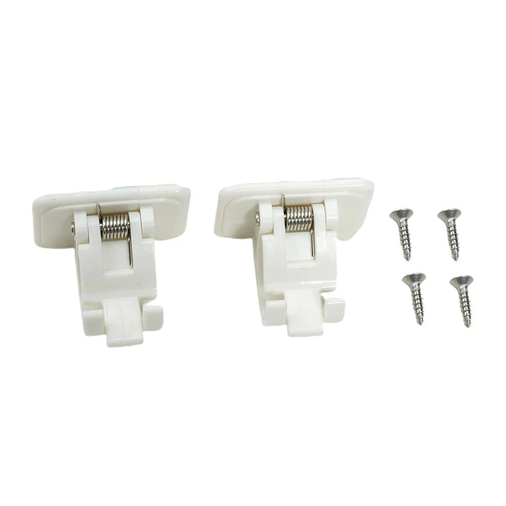 2X Wall Mounted Fishing Rod Storage Clips Holder Rack Organizer