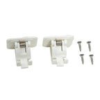 2X Wall Mounted Fishing Rod Storage Clips Holder Rack Organizer