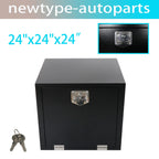 Tool Box for Pickup Truck (24" x 24" x 24") with Lock and Key
