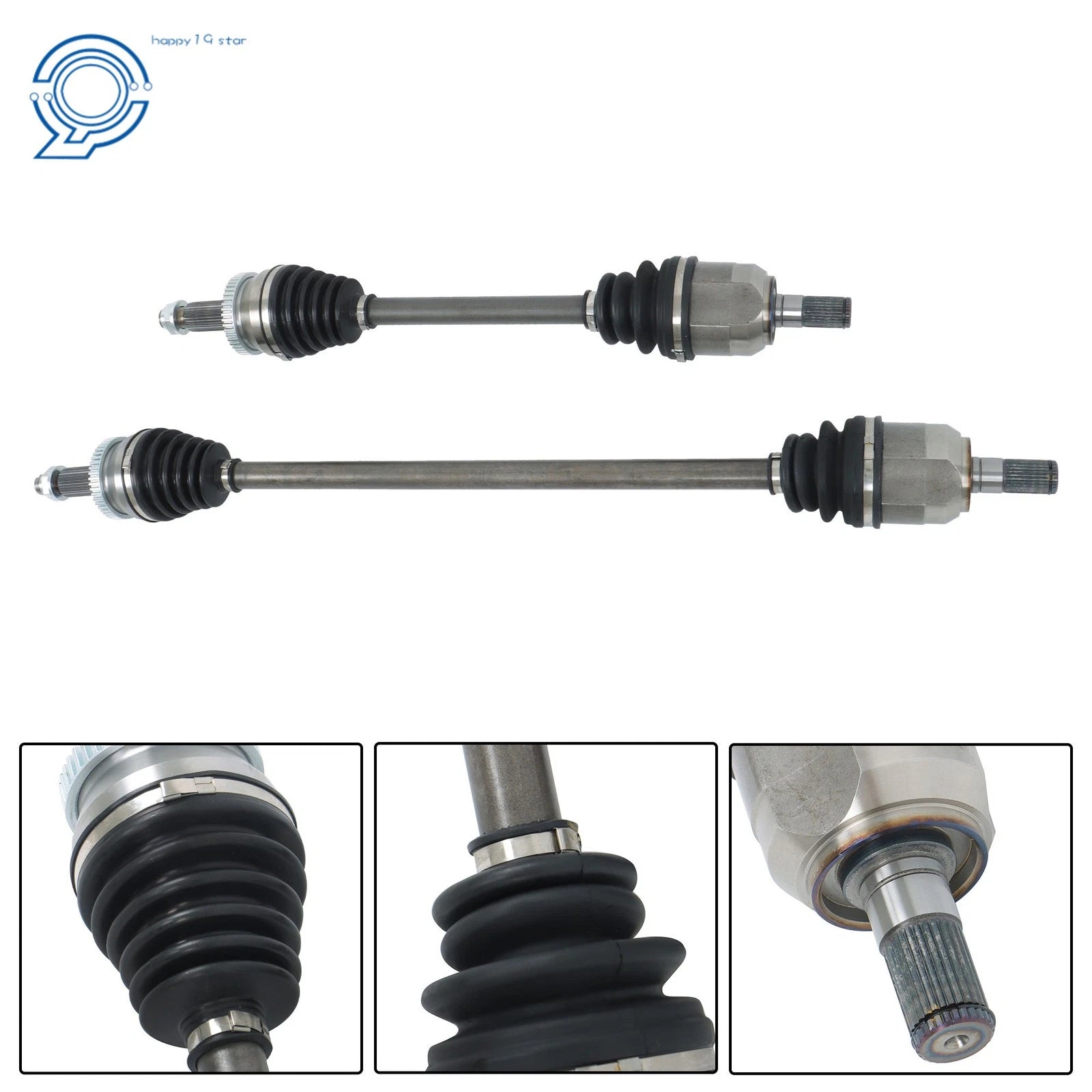 2X Front Side CV Axle Assembly for Hyundai Sonata (2015-2019)