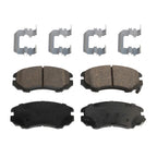 Set of 2 Brake Rotors and Pads for Kia Optima (2002–2006) Front FWD