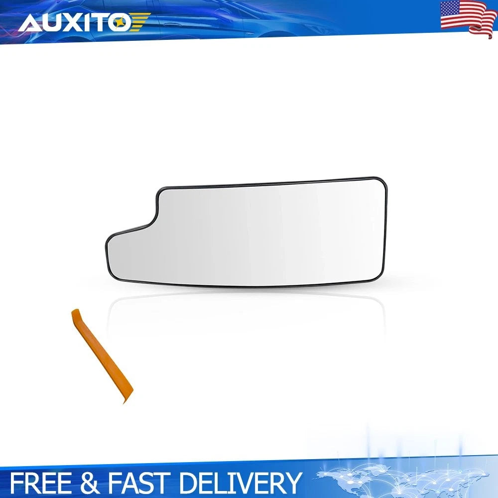 Left Side Lower Heated Mirror Glass for GMC Sierra 1500 2500HD 3500HD (2020–2021)