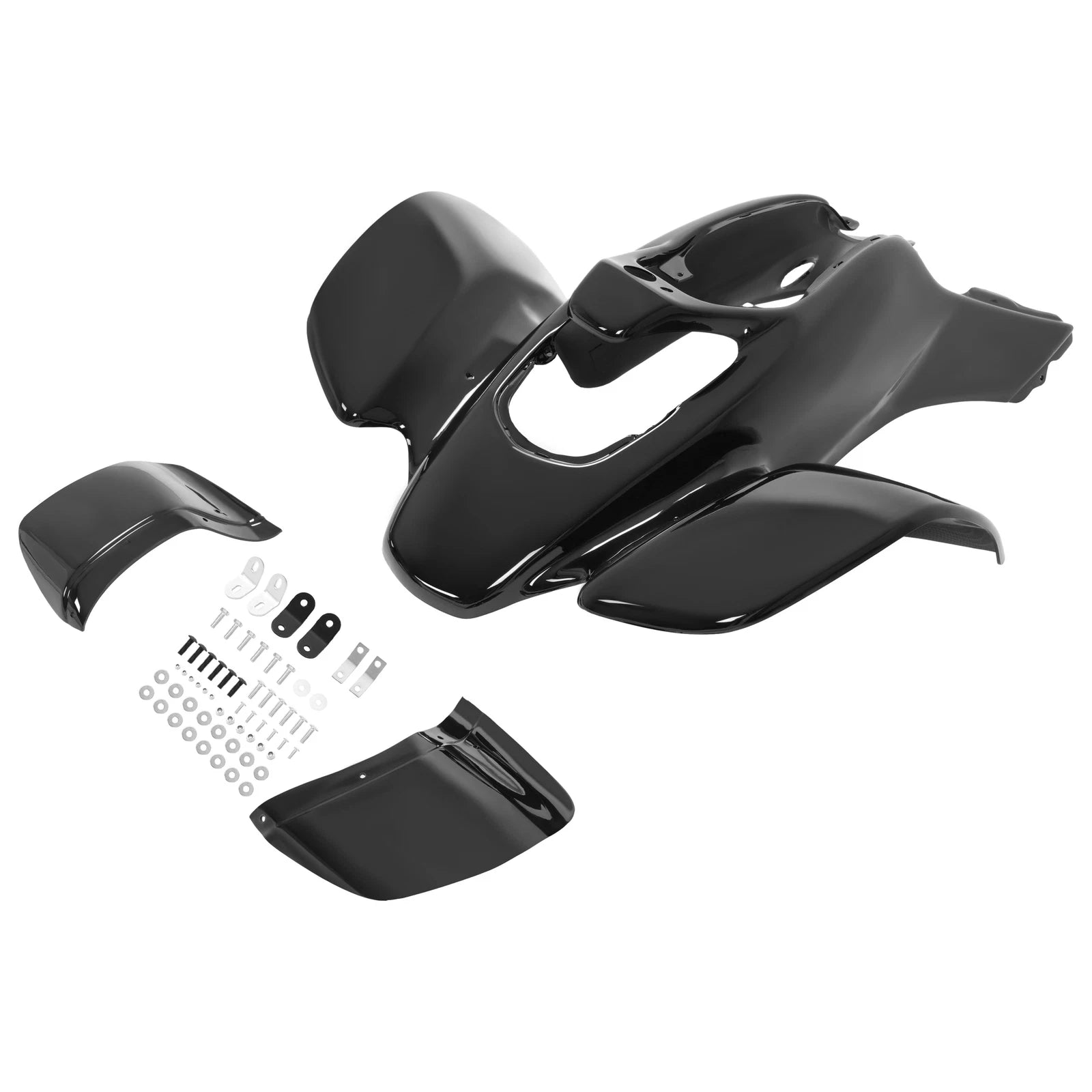 Fender Plastic Kit for Honda TRX 400EX (1999–2004) - Black ABS