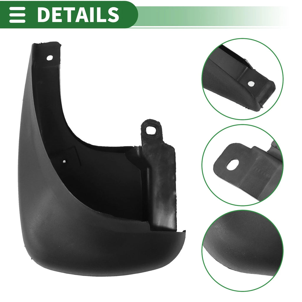 Mud Flaps Splash Guards for Hyundai Elantra (2002–2007) W/ Mounts