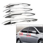 Chrome Door Handle Cover Trim for Hyundai Accent, Solaris, Dodge Attitude