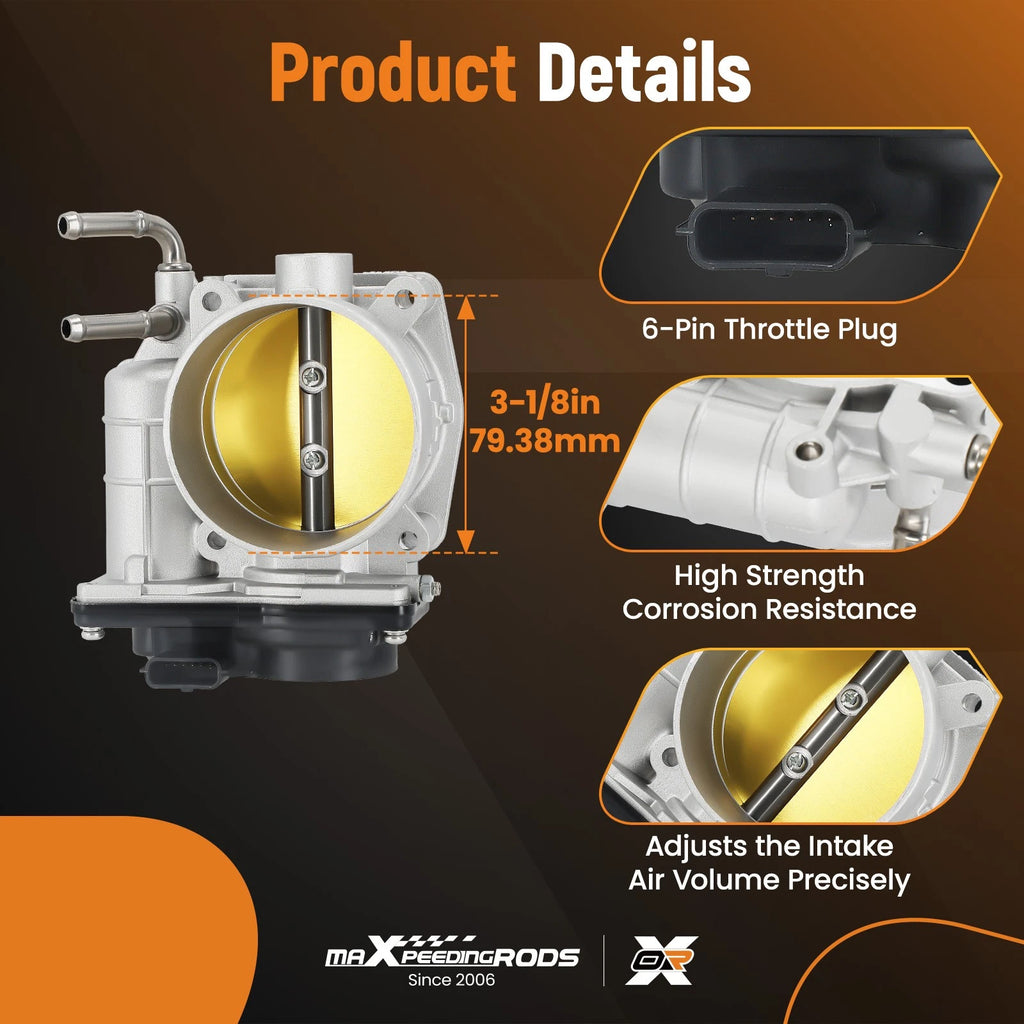 Throttle Body for Nissan Maxima (2009–2014) ETB0021 S20061 3.5L V6
