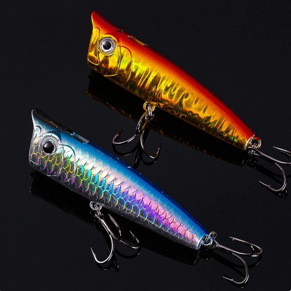 3pcs Popper Lure Set for Bass Pike (8.5g, 15g)