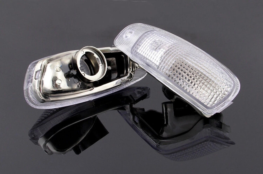 Front Turn Signal Lens for Kawasaki ZZR600 ZX600E (1994–2004) Clear EY