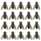 20pcs Silicone Fishing Lures with High Carbon Hooks for Fly Fishing