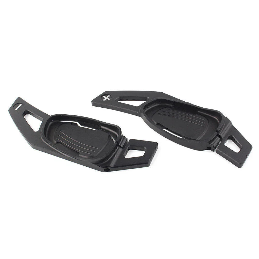 Aluminum Black Shift Paddle Extensions for Audi A5/S5/SQ5 (2016)